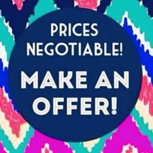 I accept reasonable offers and ship right away!!